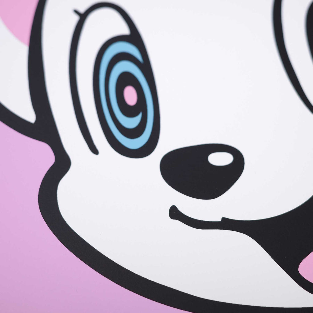 (日本国内販売限定)KOUSUKE SHIMIZU × ジャングル大帝 #11 Silk screen print on paper (signed)(作品証明書)(額装なし)＜ED:25＞