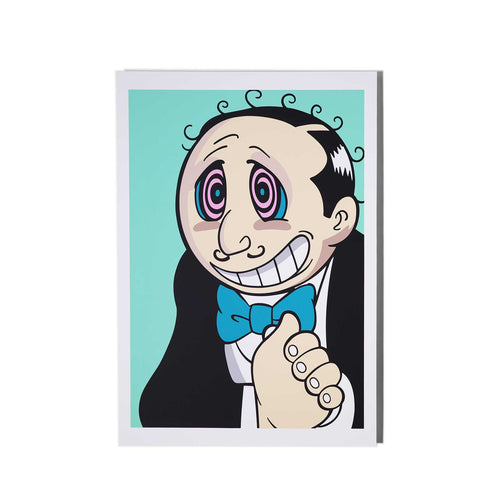 (日本国内販売限定)KOUSUKE SHIMIZU × ジャングル大帝 #12 Silk screen print on paper (signed)(作品証明書)(額装なし)＜ED:25＞