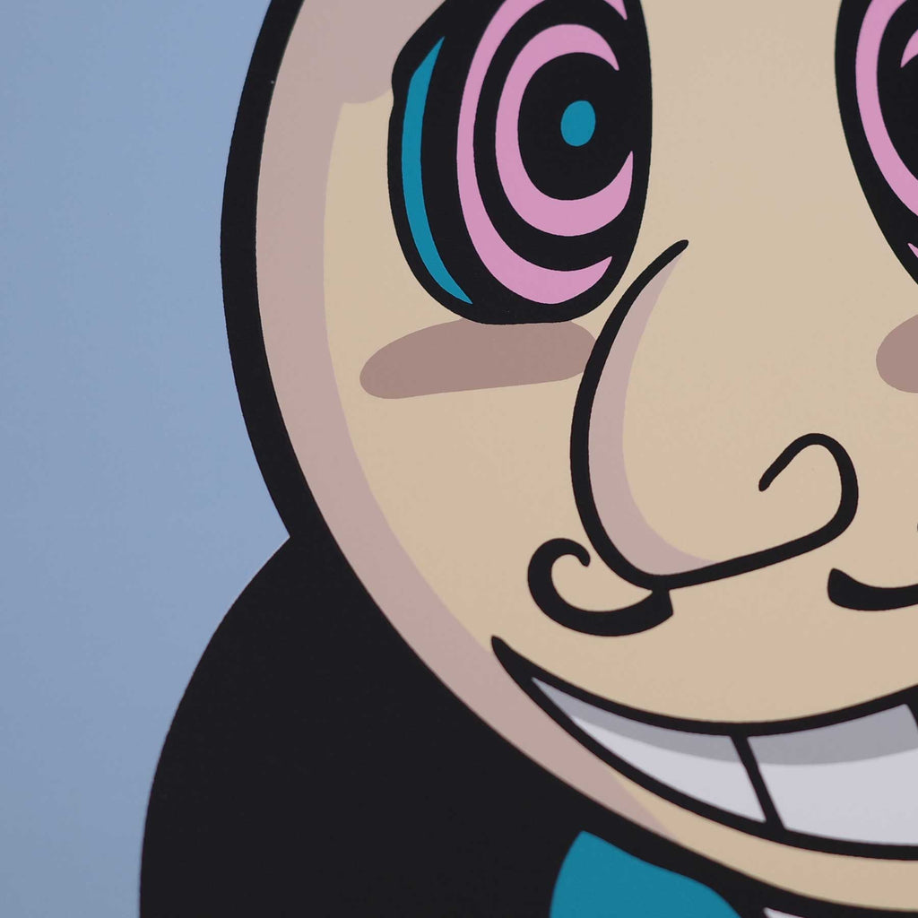 (日本国内販売限定)KOUSUKE SHIMIZU × ジャングル大帝 #14 Silk screen print on paper (signed)(作品証明書)(額装なし)＜ED:25＞