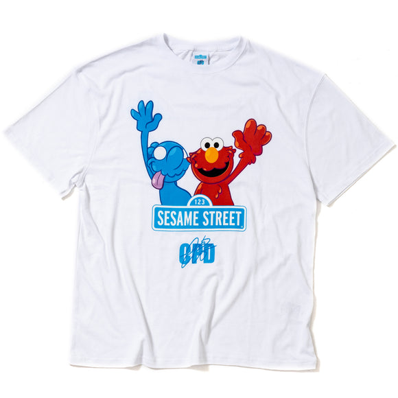 COIN PARKING DELIVERY×Sesame Street SSCPD-01 S/S T-SHIRT WHITE